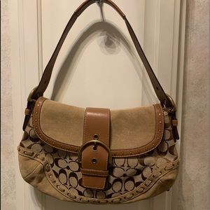 Authentic vintage Coach Hobo
